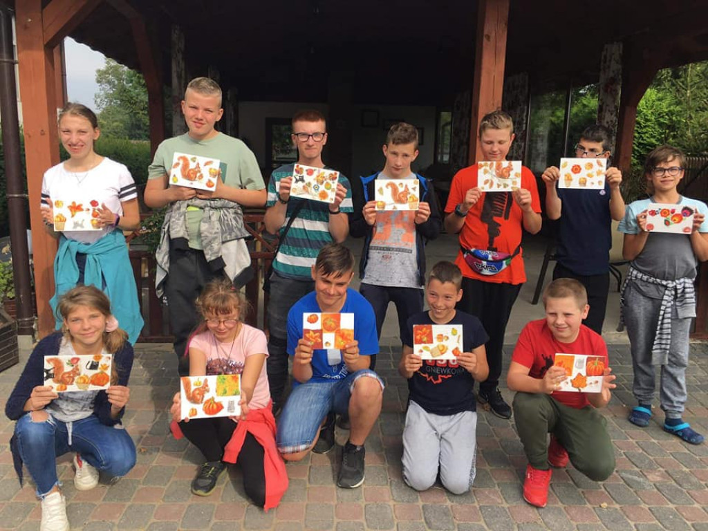 Uczniowie SOSW ze Strzelna na Zielonej Szkole