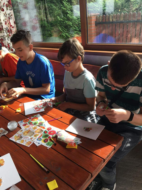 Uczniowie SOSW ze Strzelna na Zielonej Szkole