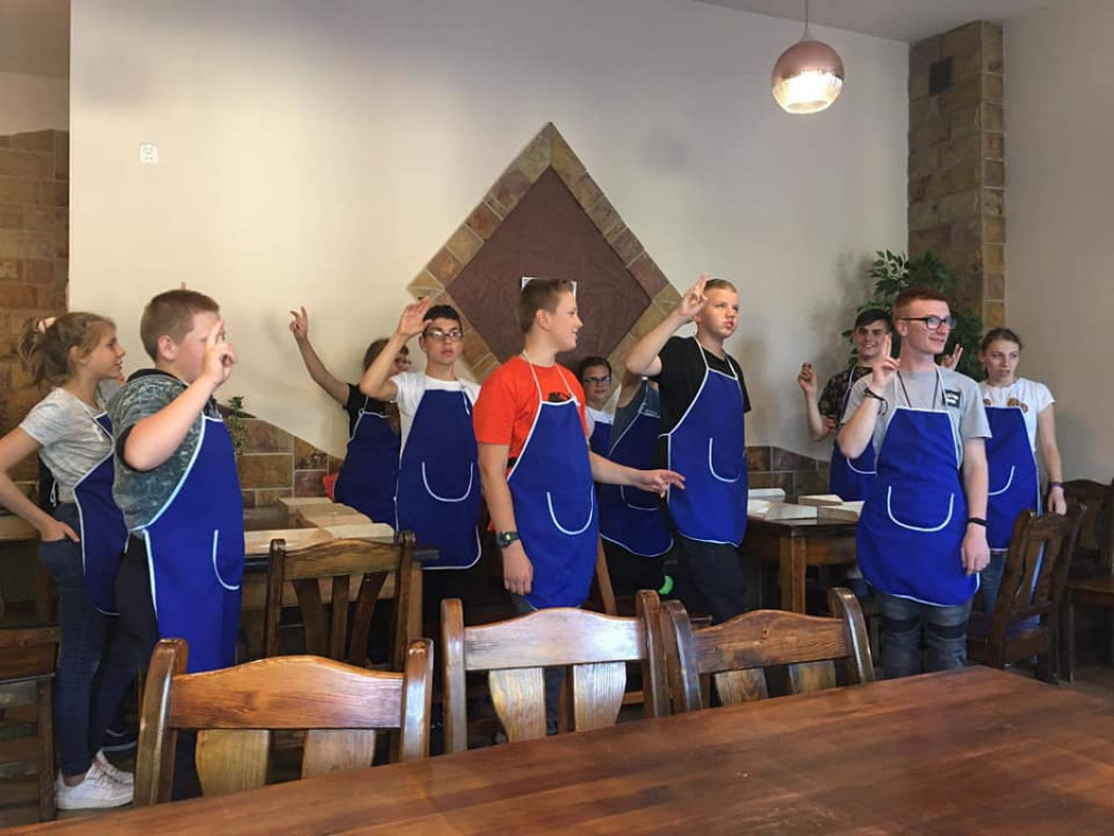 Uczniowie SOSW ze Strzelna na Zielonej Szkole