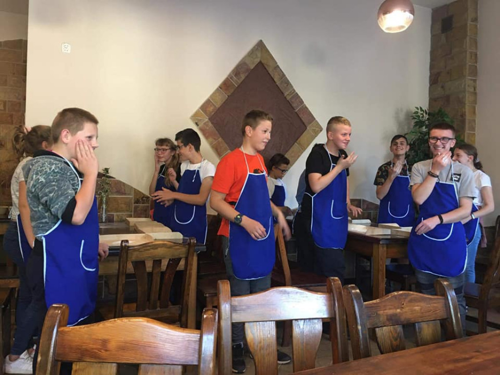 Uczniowie SOSW ze Strzelna na Zielonej Szkole