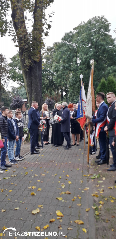 Uroczystości 17 września pod Pomnikiem Katyńskim w Strzelnie