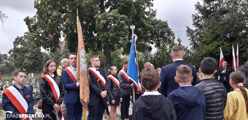Uroczystości 17 września pod Pomnikiem Katyńskim w Strzelnie