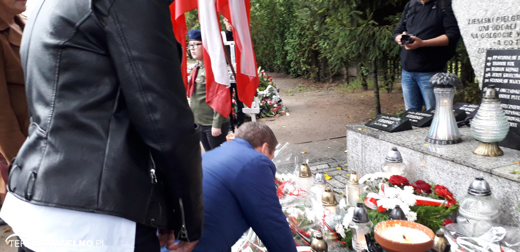 Uroczystości 17 września pod Pomnikiem Katyńskim w Strzelnie