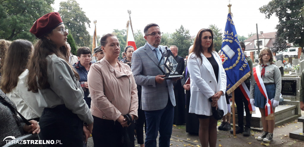 Uroczystości 17 września pod Pomnikiem Katyńskim w Strzelnie