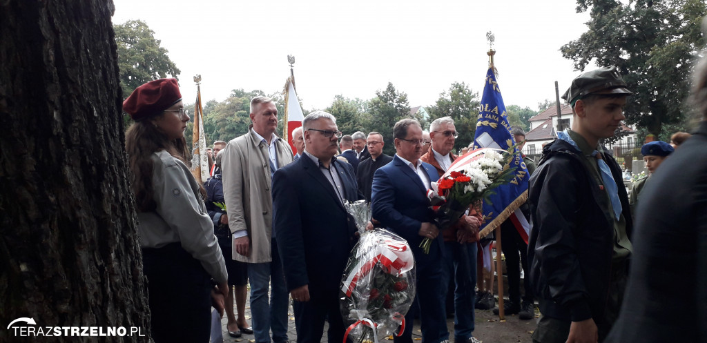 Uroczystości 17 września pod Pomnikiem Katyńskim w Strzelnie