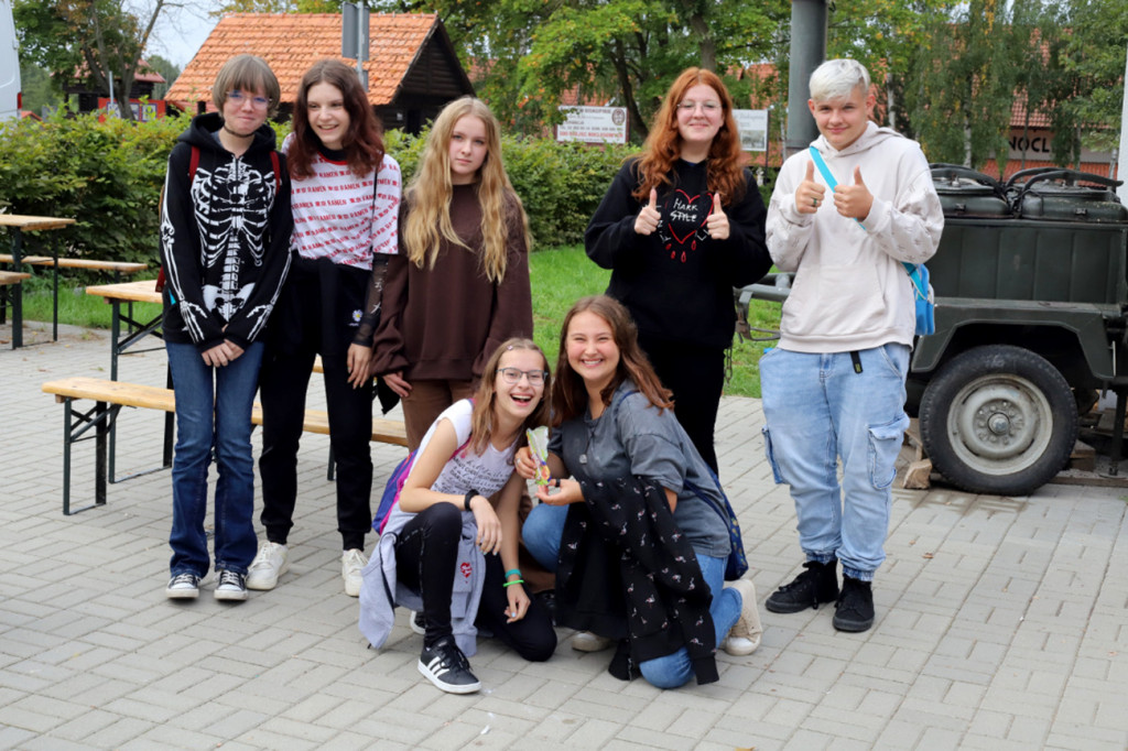 Uczniowie ze Strzelna na XXVI Festynie Archeologicznym