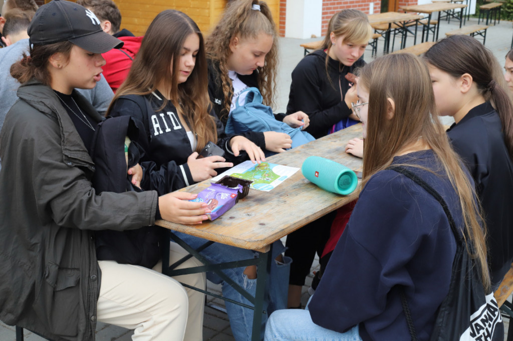 Uczniowie ze Strzelna na XXVI Festynie Archeologicznym