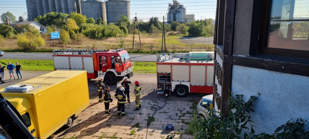 Strzelno - Pożar Starej Wieży