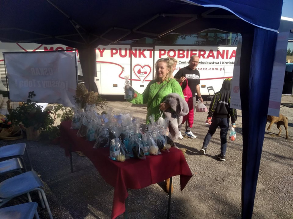 Akcja poboru krwi dla Oskara