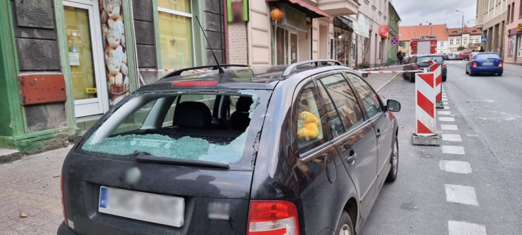 Strzelno - Interwencje po wichurze w gminie