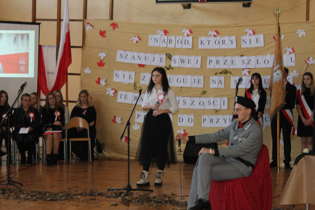 Liceum świętowało Odzyskanie Niepodległości