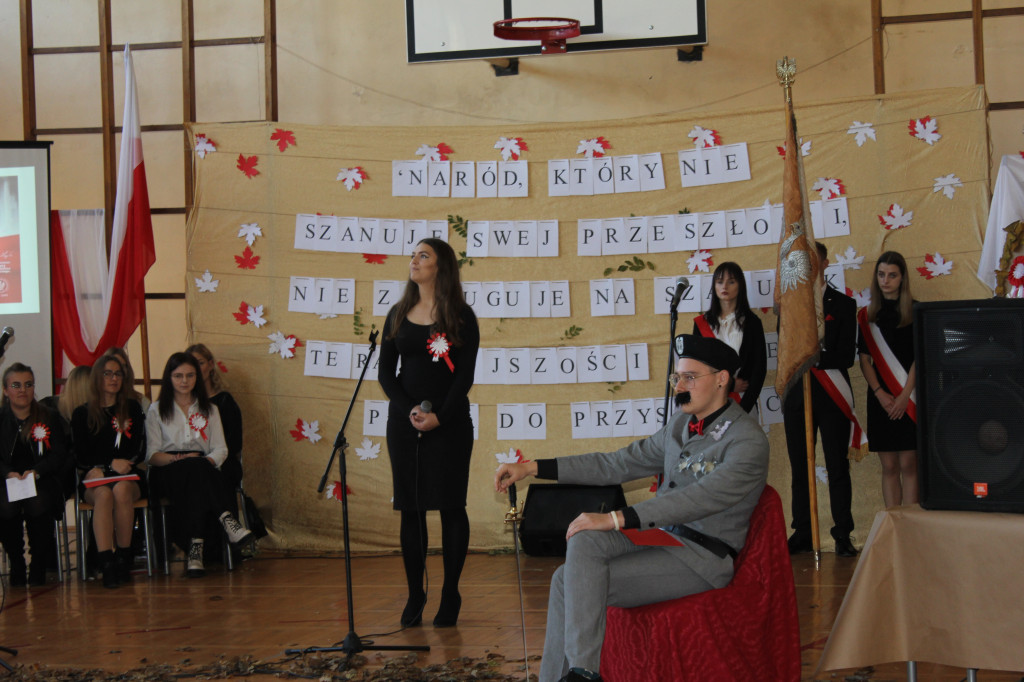 Liceum świętowało Odzyskanie Niepodległości
