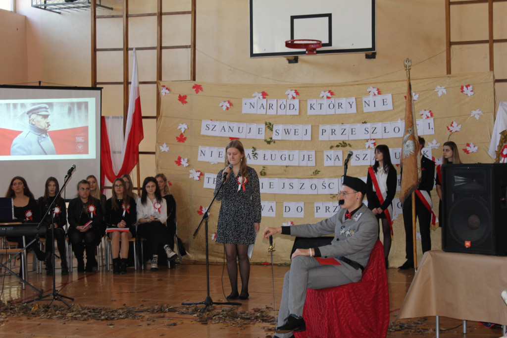 Liceum świętowało Odzyskanie Niepodległości