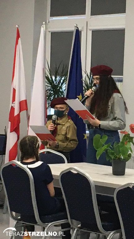 UM w Strzelnie - Podziękowanie za patriotyczną postawę.