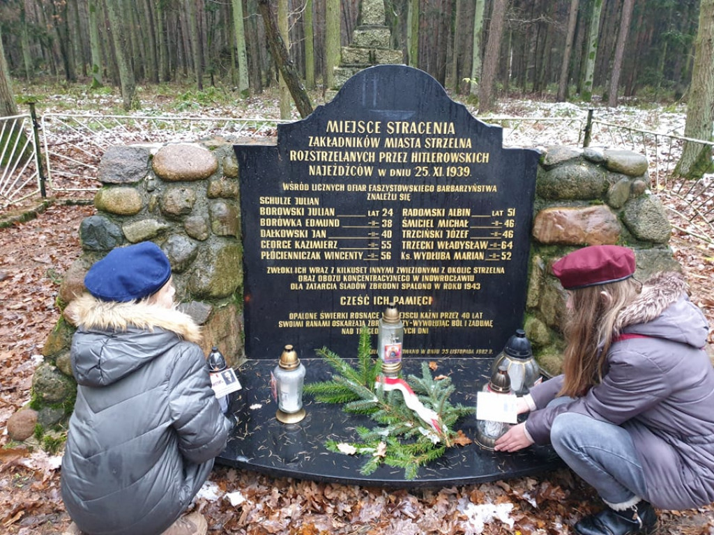 Harcerze uczcili pamięć pomordowanych Strzelnian