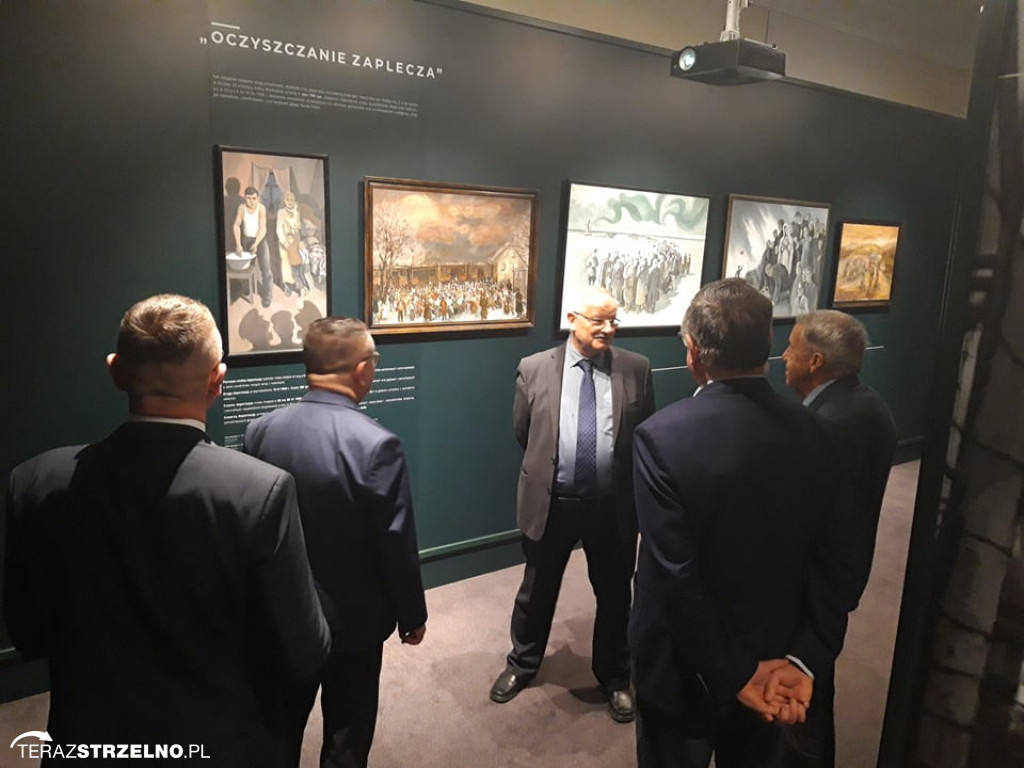 Burmistrz z wizytą w Muzeum Powstania Warszawskiego