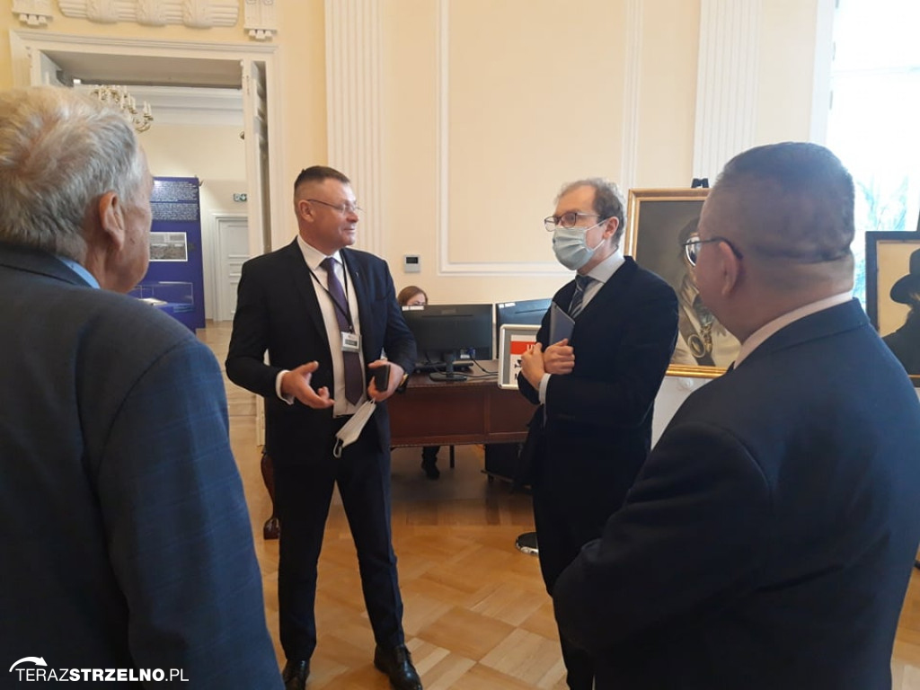 Burmistrz z wizytą w Muzeum Powstania Warszawskiego