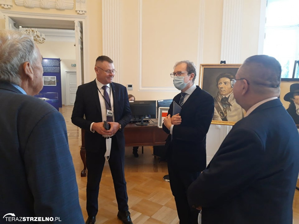 Burmistrz z wizytą w Muzeum Powstania Warszawskiego