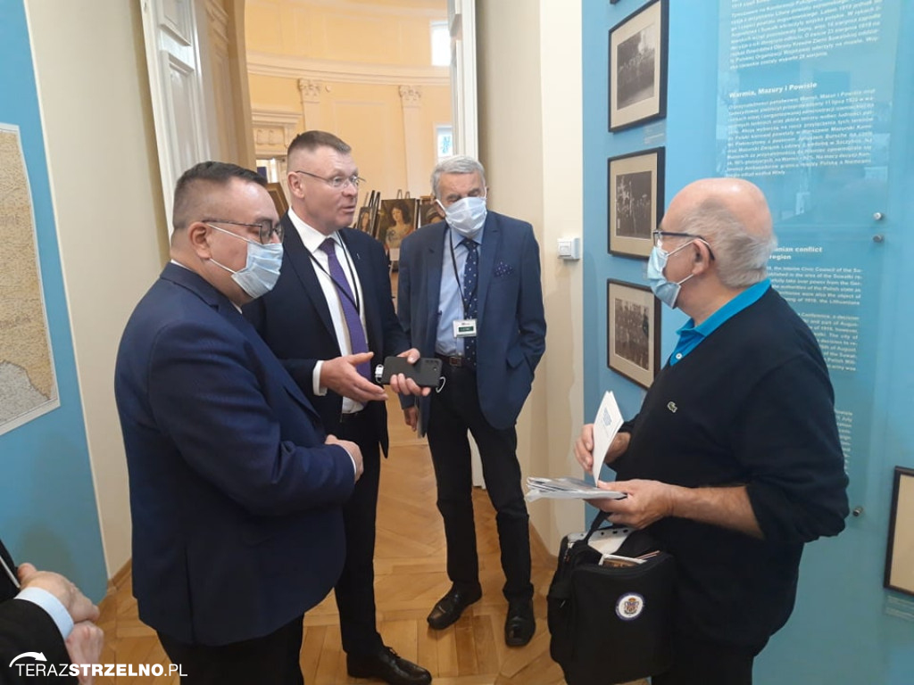 Burmistrz z wizytą w Muzeum Powstania Warszawskiego