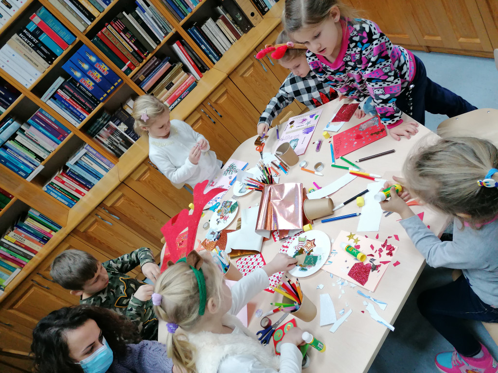 Mikołajki w Klubie Małego Czytelnika w Strzelnie