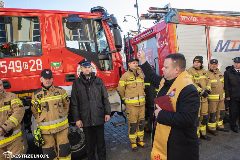 Samochody strażackie trafiły do jednostek m.in. powiatu mogileńskiego