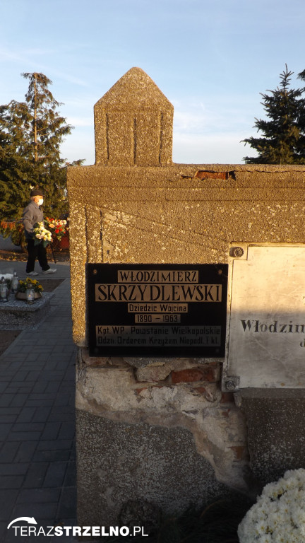 Grób Włodzimierza Skrzydlewskiego - powstańca wielkopolskiego
