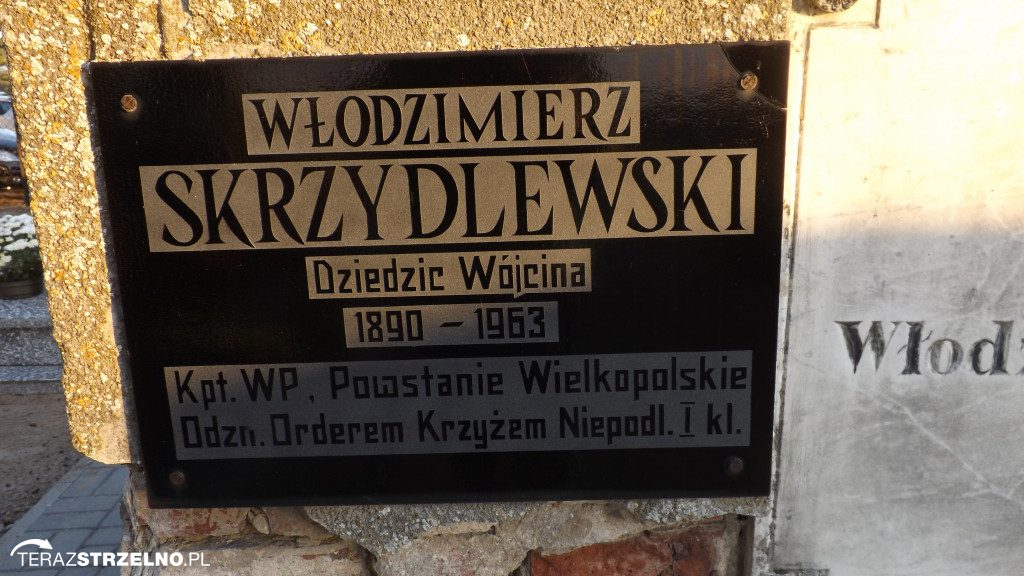 Grób Włodzimierza Skrzydlewskiego - powstańca wielkopolskiego