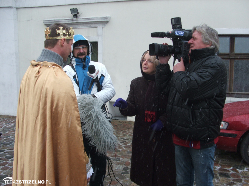 Uroczystość Trzech Króli w Strzelnie, w 2013 r. - poznajecie się?
