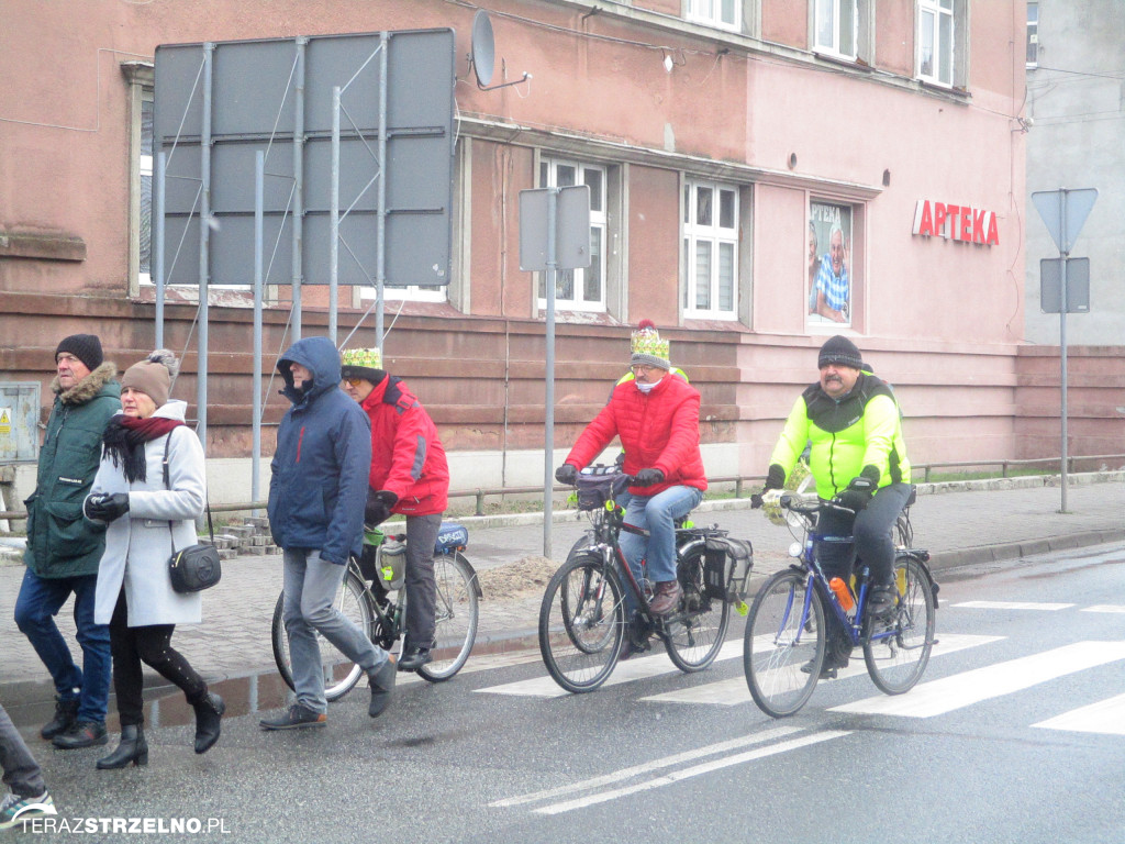 Ulicami Strzelna przeszedł orszak Trzech Króli