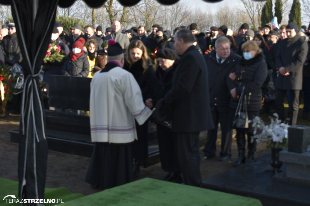 Uroczystości pogrzebowe ks. kan. Ottona Szymków w Łopiennie