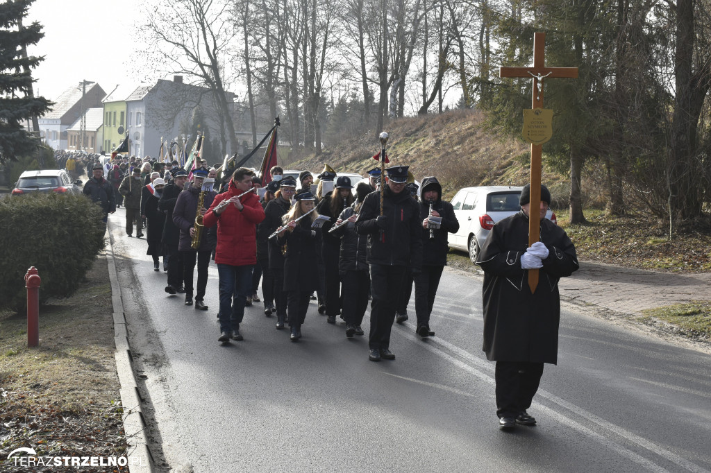 Uroczystości pogrzebowe ks. kan. Ottona Szymków w Łopiennie