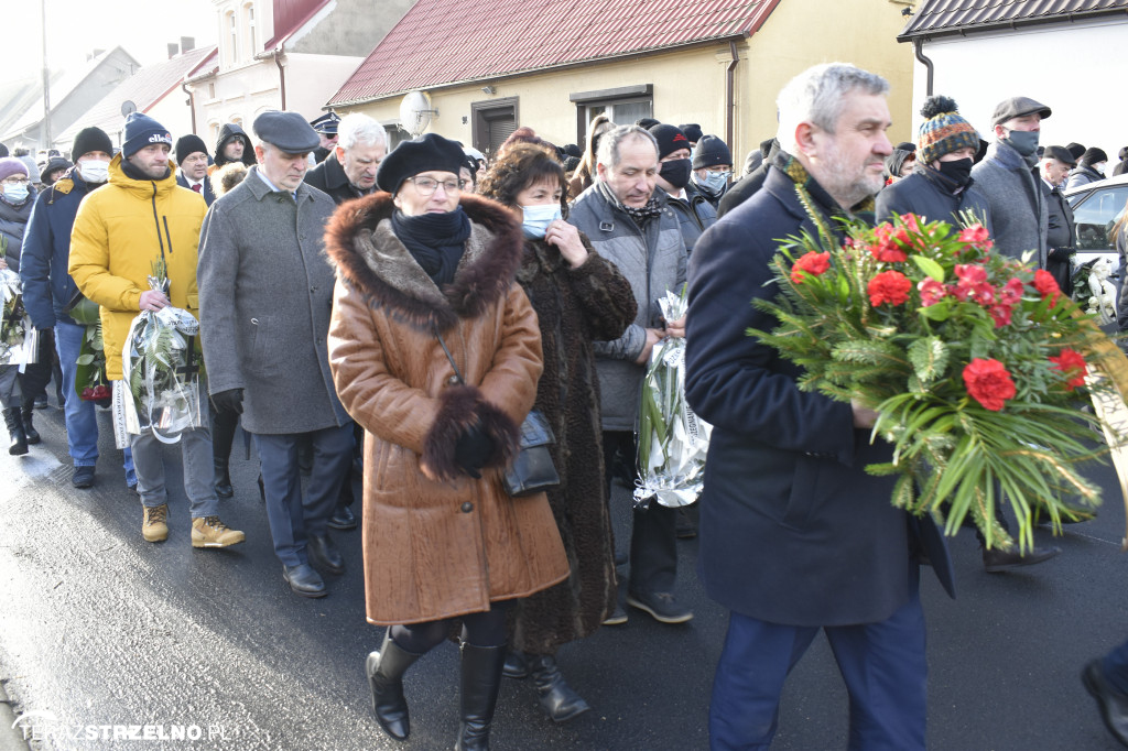 Uroczystości pogrzebowe ks. kan. Ottona Szymków w Łopiennie