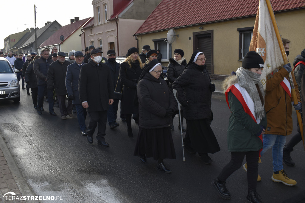 Uroczystości pogrzebowe ks. kan. Ottona Szymków w Łopiennie