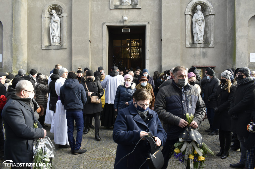 Uroczystości pogrzebowe ks. kan. Ottona Szymków w Łopiennie