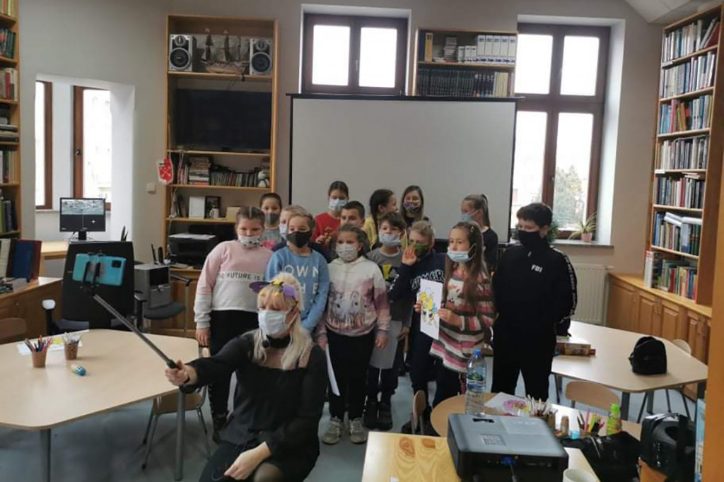 Zimowe ferie z biblioteką w Strzelnie