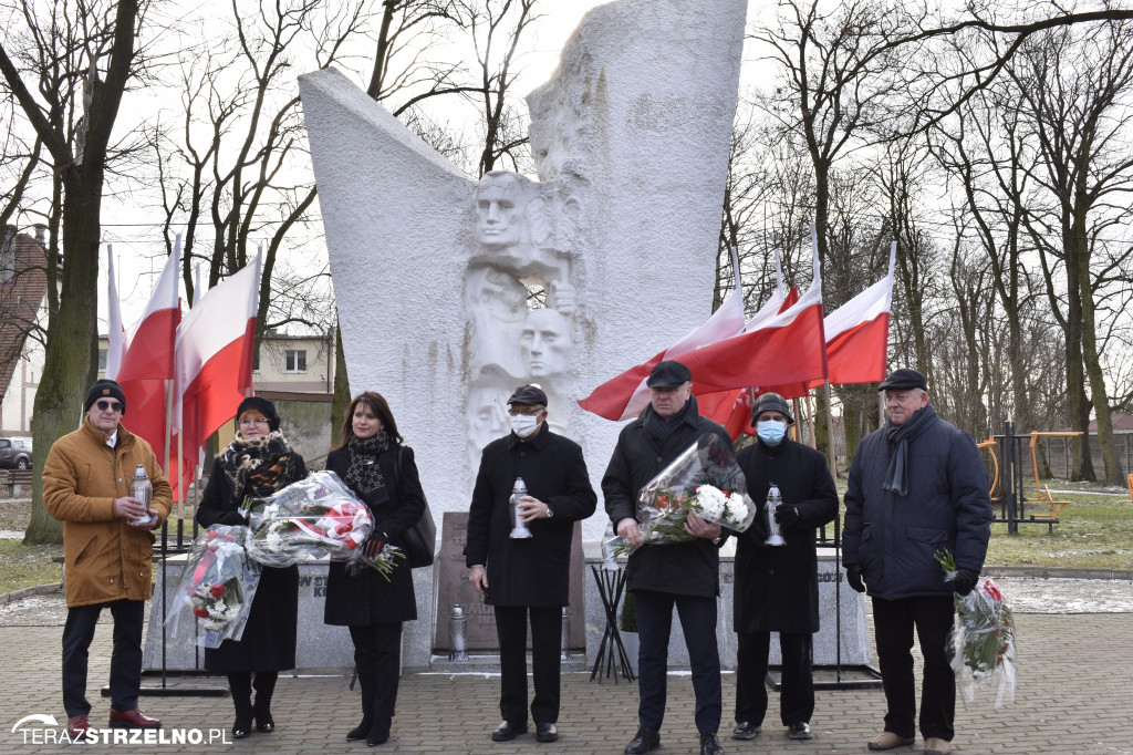 Uroczystości wyzwolenia Strzelna spod okupacji niemieckiej
