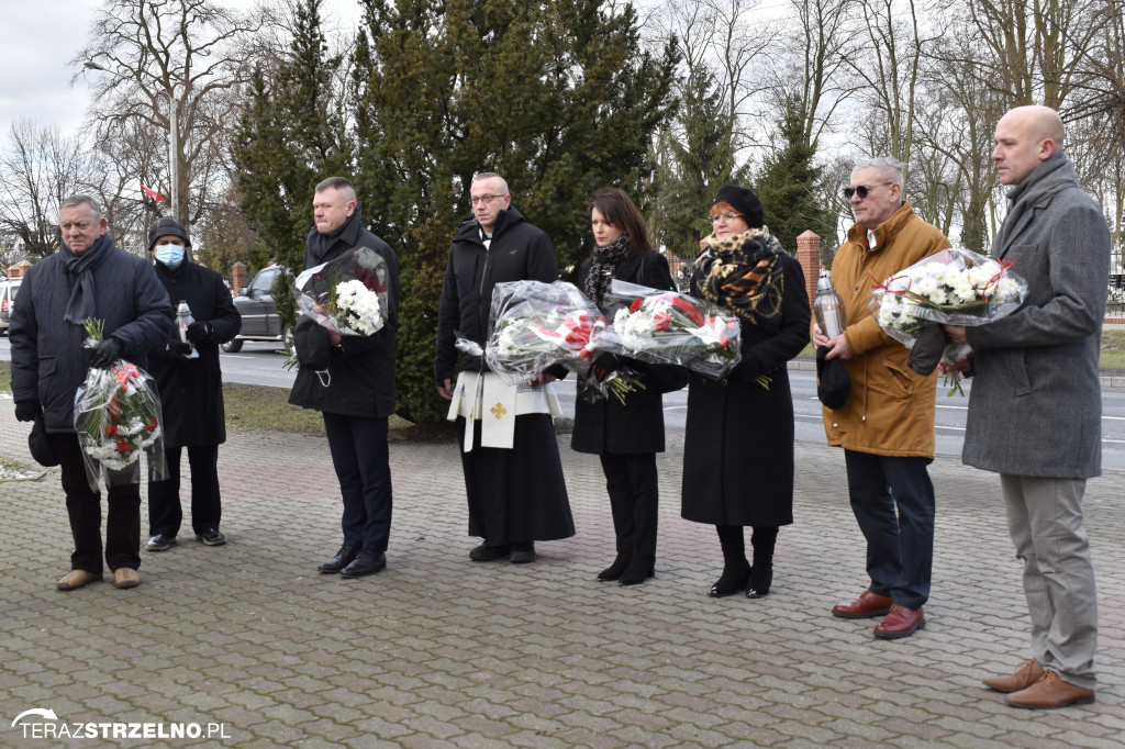 Uroczystości wyzwolenia Strzelna spod okupacji niemieckiej