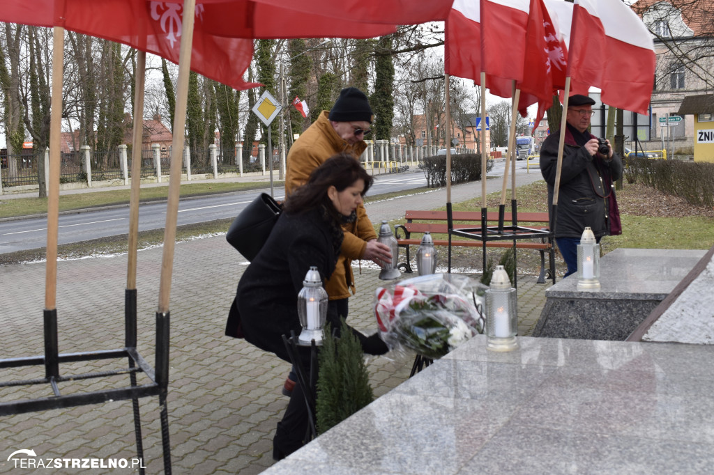 Uroczystości wyzwolenia Strzelna spod okupacji niemieckiej