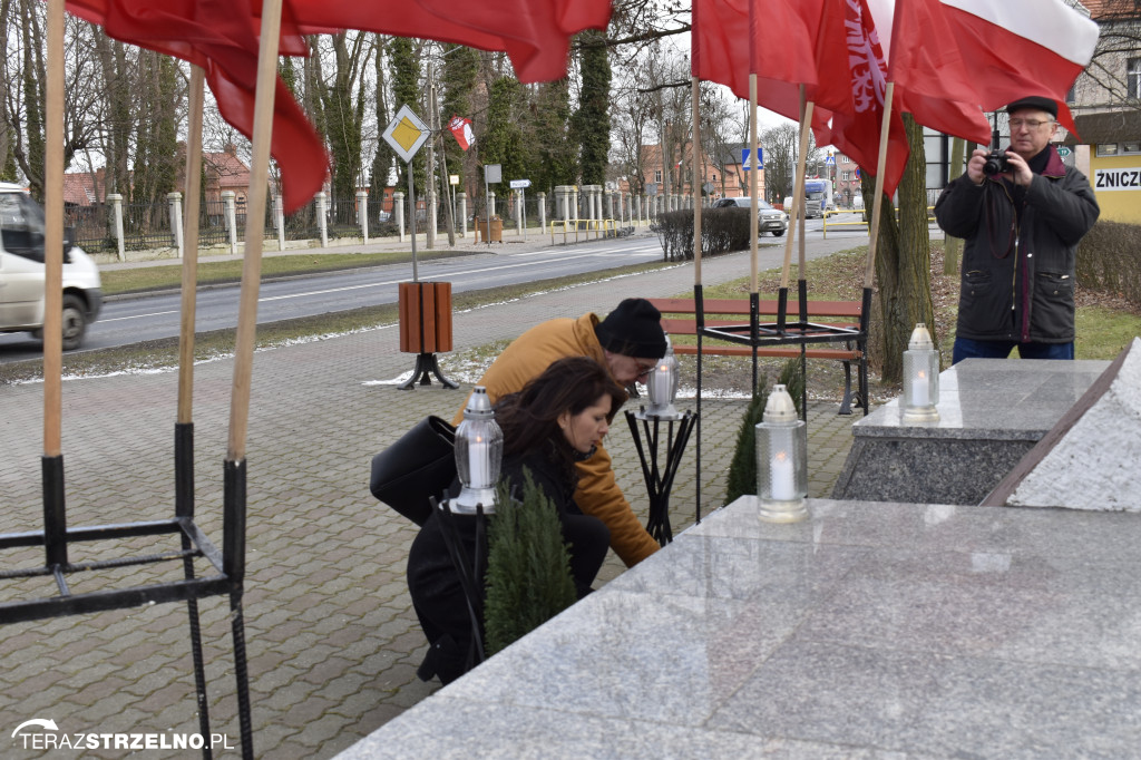 Uroczystości wyzwolenia Strzelna spod okupacji niemieckiej