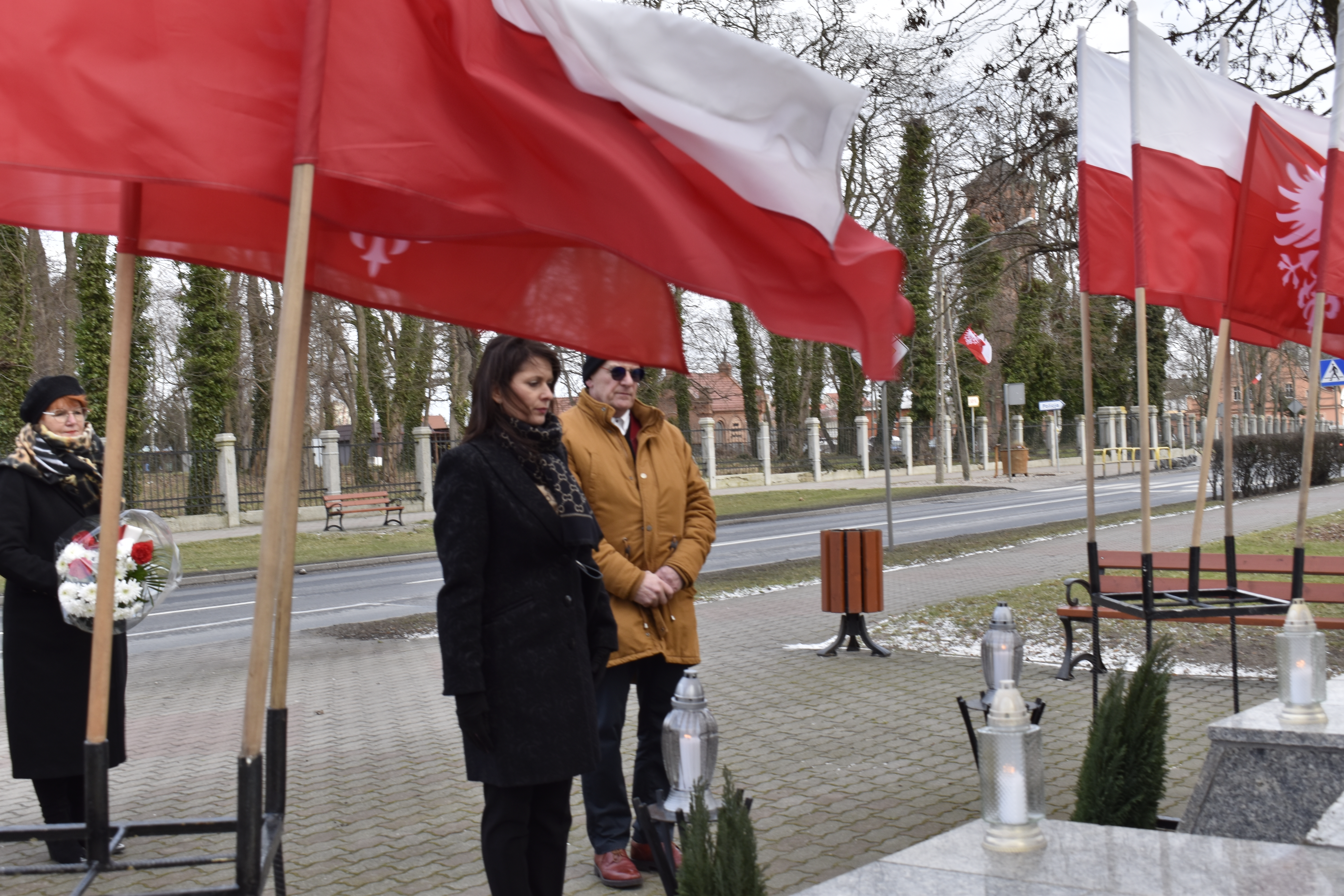 Uroczystości wyzwolenia Strzelna spod okupacji niemieckiej