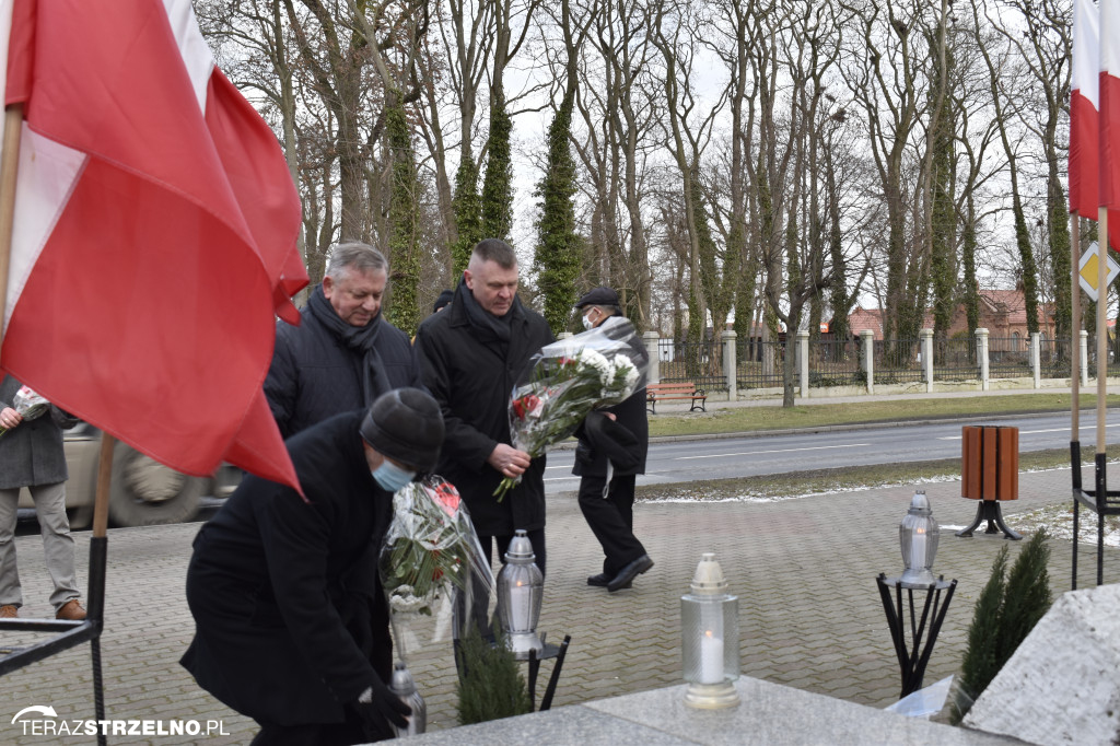 Uroczystości wyzwolenia Strzelna spod okupacji niemieckiej