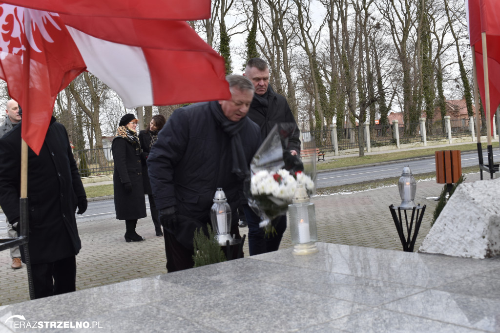 Uroczystości wyzwolenia Strzelna spod okupacji niemieckiej