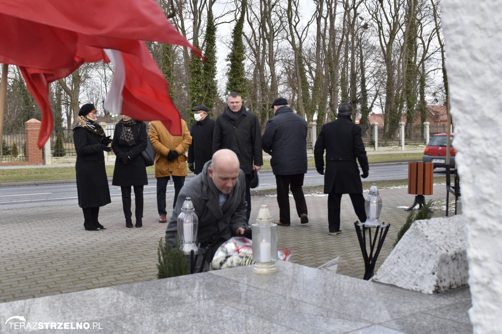 Uroczystości wyzwolenia Strzelna spod okupacji niemieckiej
