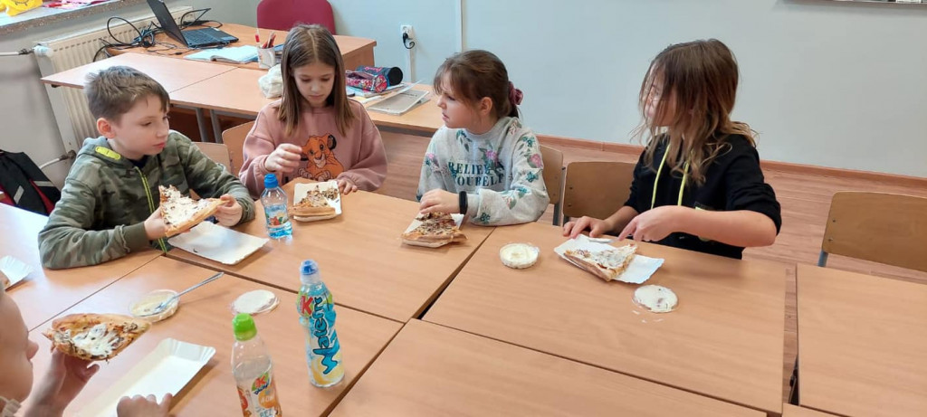 Dzień pizzy w SP im. G. Zielińskiego w Markowicach