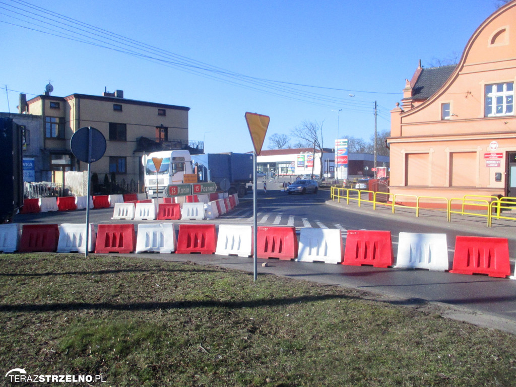 Pierwszy dzień budowy rond za nami