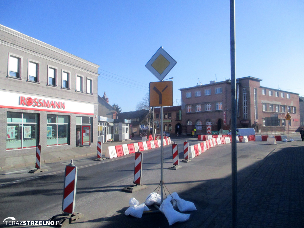 Pierwszy dzień budowy rond za nami
