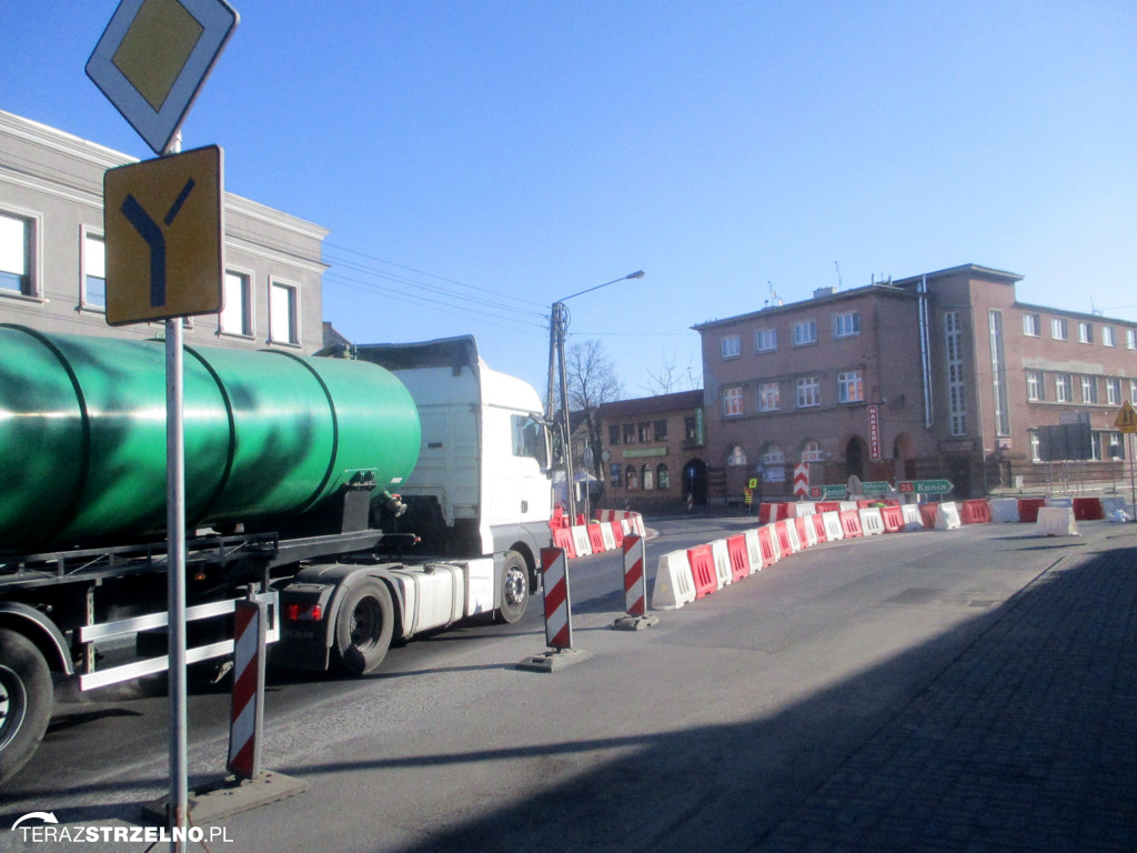 Pierwszy dzień budowy rond za nami