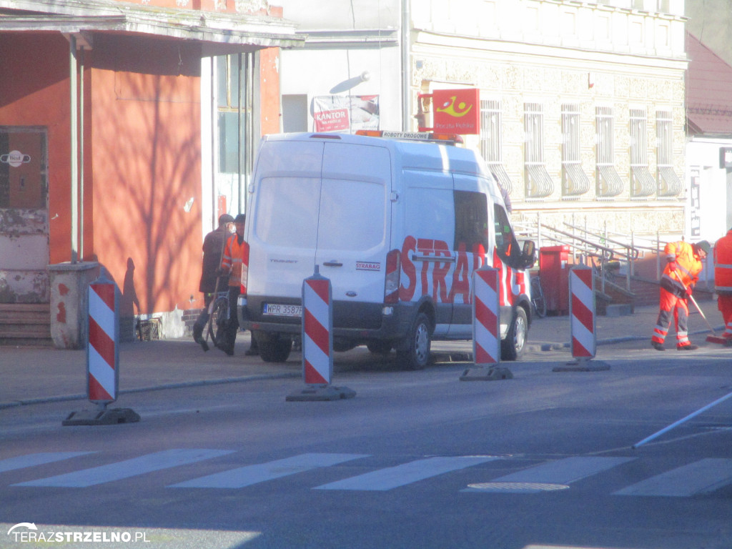 Pierwszy dzień budowy rond za nami