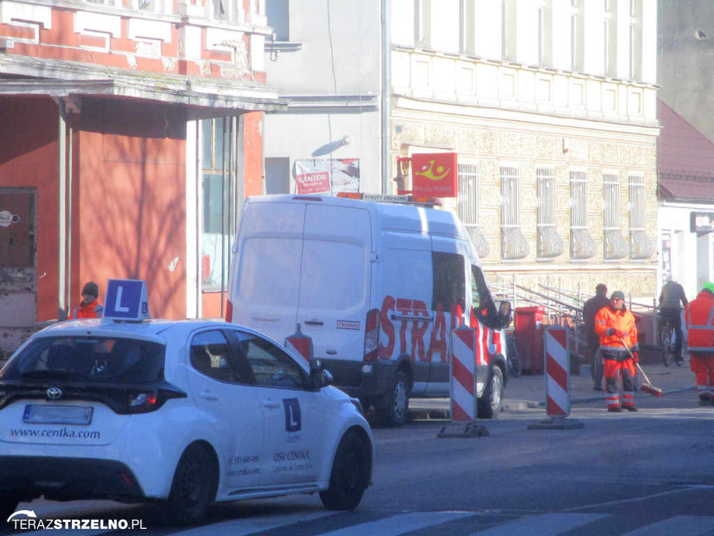 Pierwszy dzień budowy rond za nami