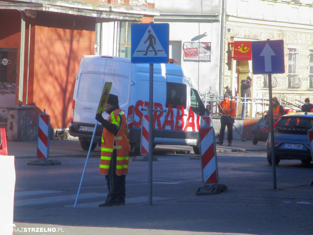 Pierwszy dzień budowy rond za nami